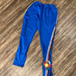 Pink dolphin jogger sweats